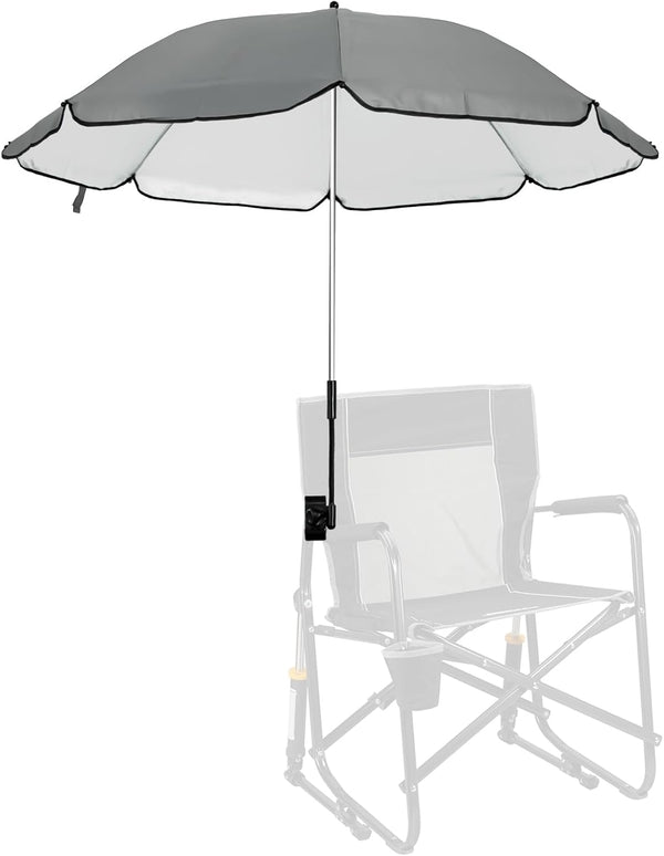 Fevbcnrj Chair Canopy Umbrella Compatible with GCI - Sunshade Attachment, Portable Umbrella for