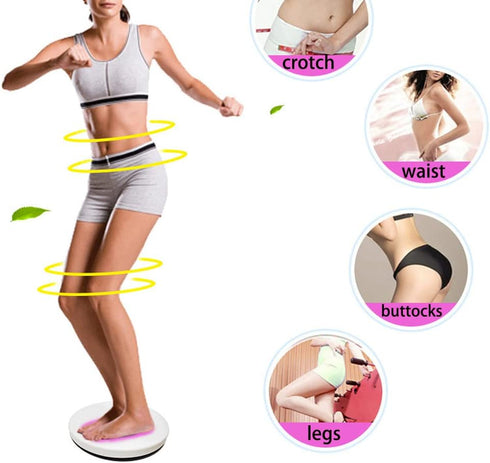 Twister Board Waist Twister Twist Disc Waist Training Foot Massage Twist for Fitness Losing Weight Indoor Outdoor Sports Equipment by GASTAT