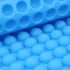 468-Cavity Dog Treat Mold, Mini Round Silicone Mold for Pet Treats Baking, Small Dot Cake Decoration (Blue)
