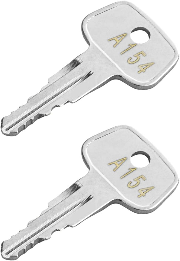 Yakima SKS Roof Rack Key A154, Replacement Keys for Roof Racks, Carriers, Crossbars (2 Pack - Code A154)