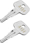 Yakima SKS Roof Rack Key A154, Replacement Keys for Roof Racks, Carriers, Crossbars (2 Pack - Code A154)