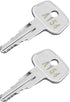 Yakima SKS Roof Rack Key A154, Replacement Keys for Roof Racks, Carriers, Crossbars (2 Pack - Code A154)