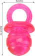 Jiawu Dog Pacifier Chew Toy, 2Pcs Molar Chewing Teeth Cleaning Toy for Small Medium Dogs