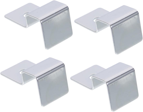 4pcs Support Frame Fish Tank Bracket, Lid Holder Clip for Aquariums, Glass Cover Clip, Stainless Steel Equipment