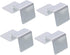 4pcs Support Frame Fish Tank Bracket, Lid Holder Clip for Aquariums, Glass Cover Clip, Stainless Steel Equipment