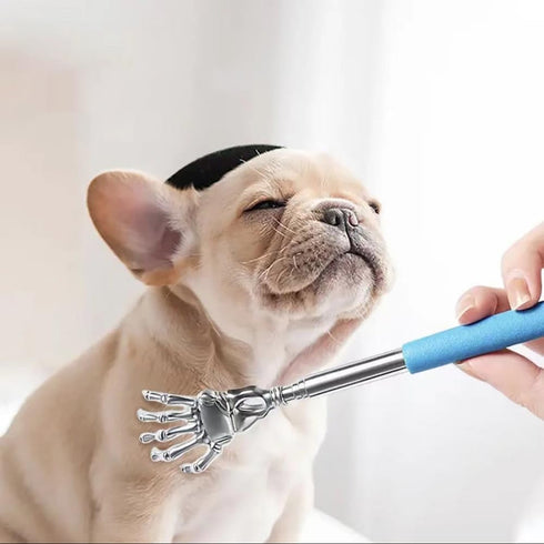 2-Pack 22 Inch Pet Interactive Touch Therapy Toys for Cats & Dogs, Telescopic Pet Massage Stick for Training, Bonding