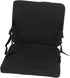 Ddewing Outdoor Folding Chair Cushion Black Zippered Pocket Square Chair Cushion Portable Handle Adjustable Floor Chair