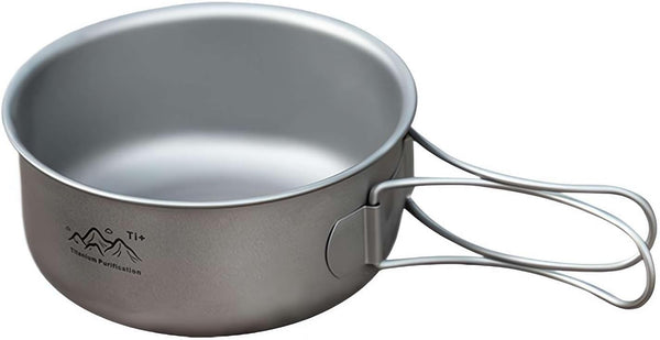 Generic Alloy Folding Cookware Foldable Camping Pots, Multifunctional 2-in-1 Soup Pot for Camping