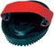 222745 Web Handled Rubber Curry Comb for Horses, Black
