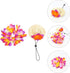 PRETYZOOM Straw Puppy Hat 1 Set of Pet Dog Hawaiian Costume Flower Collar Wreath Straw Hat and Garland Dog Outfit Dog Costumes for Small Dogs Puppy Hawaii Luau Party Supplies Dog Hawaiian Clothing