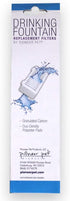 Pioneer Pet T-Shaped Suction Cup Water Filter, 3 Pack, Fits Mini Vortex and Swan Fountains