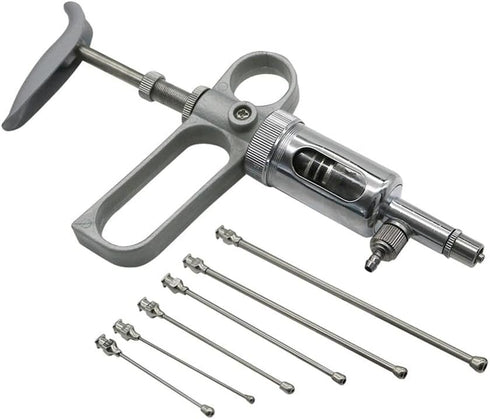 DFUVFKGOP 10ml Bird Feeding Continuous Syringe Vaccination Birds Chicken Parrot Adjustable Syringe Farm Animal Poultry