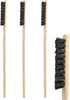 Long Handled Birdcage Brush, YOUTHINK 3Pcs Wooden Long Handle Bird Cleaning Brush for Parrots