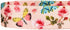 Blueberry Pet 9 Patterns Durable Spring Scent Inspired Rose and Butterfly Print Dog Leash 4 ft x 1", Large, Pastel Pink
