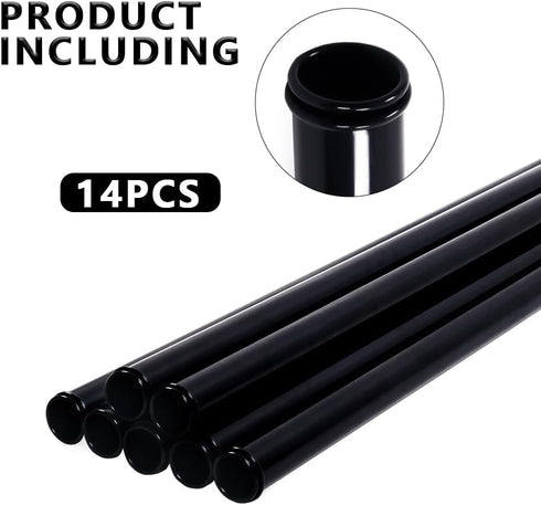 HOW TRUE Set of 14 Golf Bag Tubes, Club Protection Separators for Organised Golf Accessories