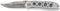 Smith & Wesson Extreme Ops CK105H Folding Knife, 7.3in S.S., 3.2in Drop Point Blade, Aluminum Handle