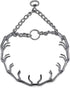 Herm Sprenger Prong Dog Training Collar, Ultra-Plus Chrome Plated Steel Pet Pinch Collar for Dogs, 23in