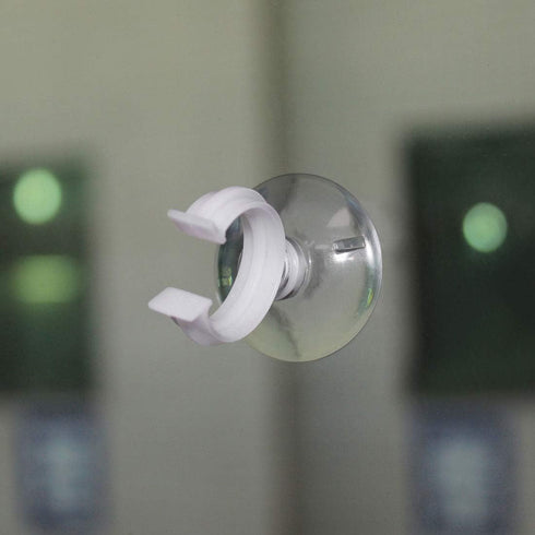 uxcell 6Pcs Aquarium Suction Cup Clips, Airline Tube Holders Clamps for Fish Tank Clear 19mm