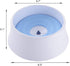 WishLotus Dog Water Bowl with Floating Disk Spill Proof Water Bowl, Anti-Overturn/Anti-Dust/Anti-Choking Anti-Overflow Bowl to Slow Down Drinking Speed for Dogs and Pets,40 oz (Blue)