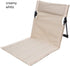 AugustknowU Camping Chair with Full Back Support and Comfortable Padding for Outdoor Adventures with Frame and Water