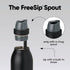 24-oz, Owala FreeSip Twist Insulated Stainless Steel Water Bottle with Straw for Sports and Travel, BPA-Free, Teen