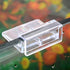 8pcs Clear Acrylic Aquarium Glass Cover Clip Support Holder for Fish Tank (5mm)