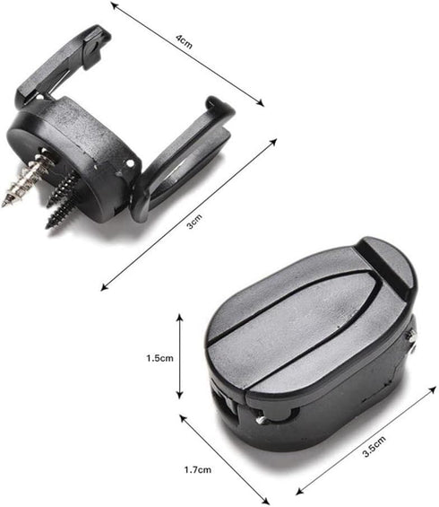 2 gofidin Pcs Golf Ball Picker, Golf Ball Pick Up Retriever Grabber Claw Sucker Tool for Putter Open Pitch