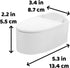 QYvtsor 1 PCS Bird Toilet, Wall-Mountable Bird Potty Training Accessory Tool, Feeder, Stand, Perch for Parrots
