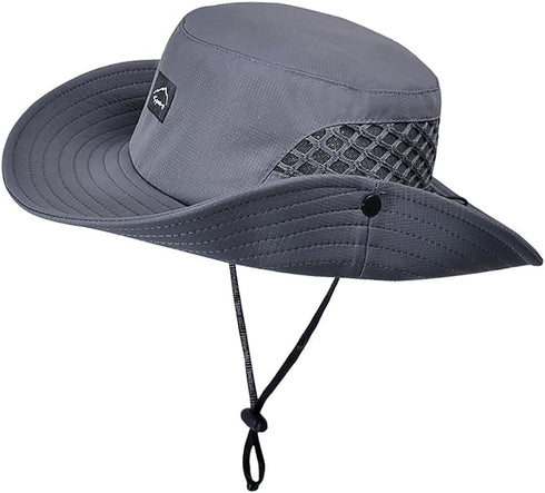 Fishing Hat, UPF50+ Wide Brim Sun Hat for Men Women, UV Protection Hiking Beach Bucket Hat