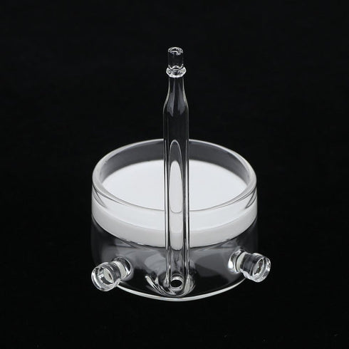 CO2 Diffuser Glass Reactor with U Shape Connecting Tube for Pollen Aquarium Plants Tank