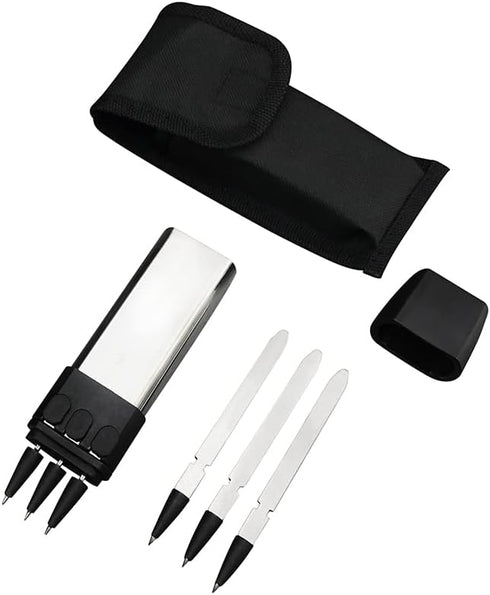 HUAAO Ballistic Dart Launcher, Stainless Steel Forged, Accurate Shooting for Hunting Camping Shooting Self-Defense