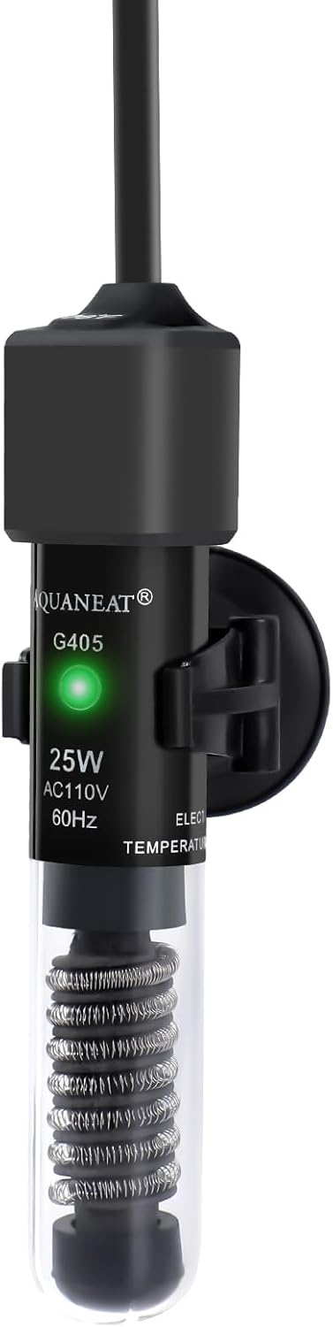 AQUANEAT 12 Pack Aquarium Suction Cup Clips, Black for Heater, Tubing Hose, Plant, Decoration, Fish Tank