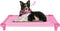 Acrimet Elevated Pet Dog Bed Cot, Washable Breathable Mesh Fabric, Stainless Steel Frame, Indoor & Outdoor Use,