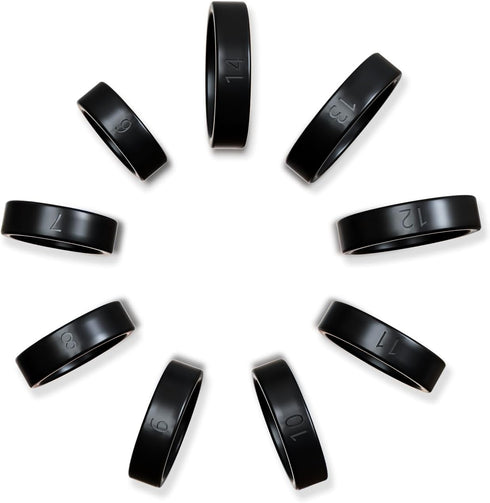 Oucscru Smart Ring for Women Men, Health Tracker with Heart Rate/Blood Oxygen/Blood Pressure/Sleep