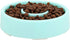 Dog Slow Feeder Bowl, Anti-choking Interactive Bloat Stop Design for Dogs & Cats (Emerald Green)