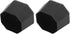 Naroote Tennis Racket Silicone End Cover - Butt Cap and Dampener Grip Tape for Tennis Racket Handle