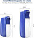 WePet Foldable Portable Dog Water Bottle, 12 OZ Puppy Water Dispenser, High-Temperature Resistant, Leak Proof for