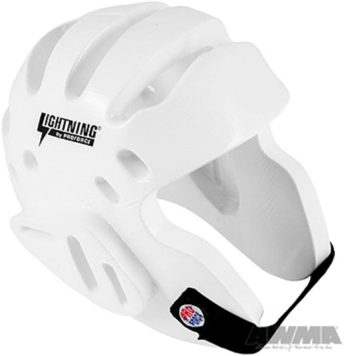 ProForce Lightning Sparring Headgear - X-Large, White