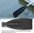 Tbest Kayak Paddle Replacement Blade, 1 Pair Black Oar Replacement Accessories