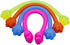 INOOMP Arm Puller Resistance Rope, Silicone Pulling Rope for Home Fitness Equipment
