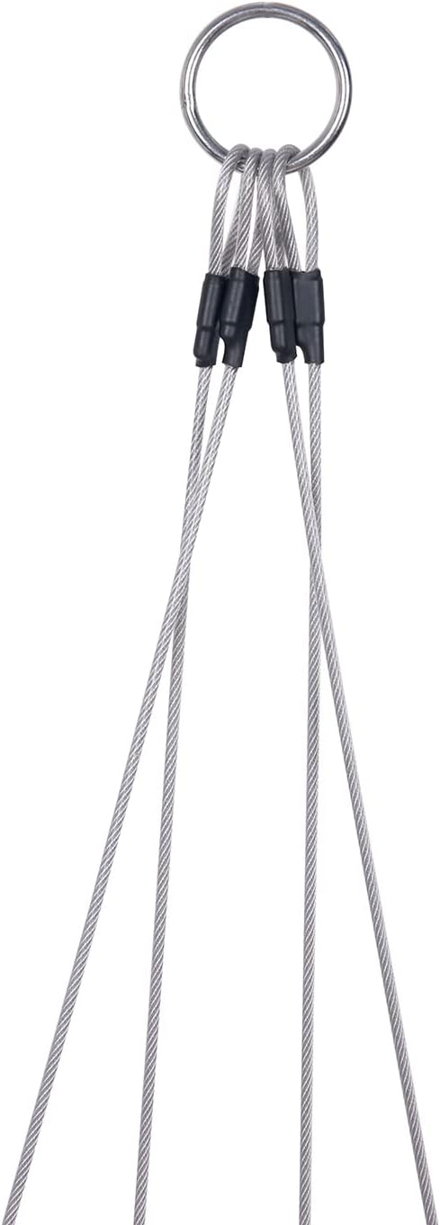 ZenWidea 4 Heavy Duty Marine Grade Stainless Steel Crab Pot Harness Arm Crab Trap Harness for Prawn Trap and Shrimp Pot