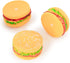NTRR Bite-Resistant Squeaky Chewing Dog Toys, Hamburger Pet Toys for Golden Retrievers and More