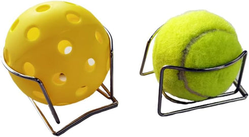 Tennis Ball Holder Waist Clip - Pickleball Ball Clip Metal Waistband Holder for Sports Training