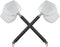 Angoily 2pcs Extendable Handle Shrimp Nets Square Fine Mesh Aquarium Fishing Nets