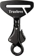 TRUE LOVE Vehicle Seat Belt Safety Buckle Lock, Portable Lightweight Fit Pet Harness for Dog Car Travel