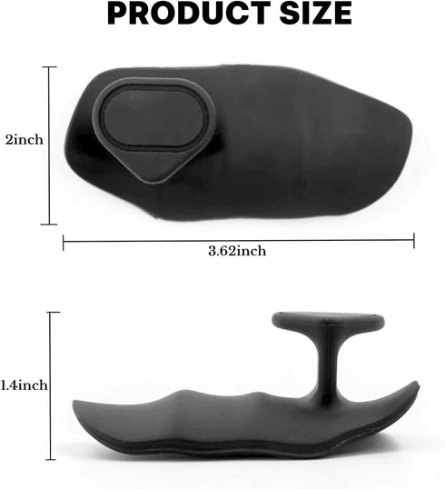 HTYCLINE Fingerless Gym Gloves for Men & Women - Rubber Anti-Slip Workout Gloves with Sweat Absorption, Durable Palm