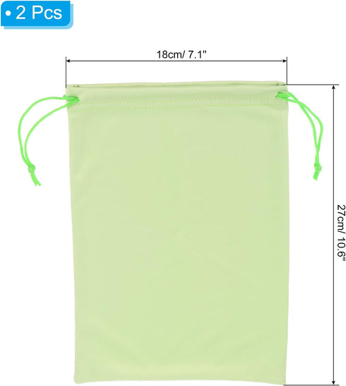 PATIKIL Ski Goggle Bag, Microfiber Snow Goggles Case Cover Soft Storage Sleeve Drawstring Pouch