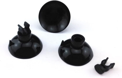 Honbay 20pcs Aquarium Black Sucker Clip Suction Cups for Airline Tubing Holder