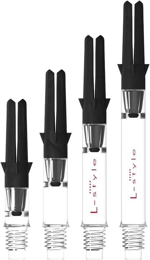 L-style Carbon Dart Shafts Spinning in-Between (260) Clear