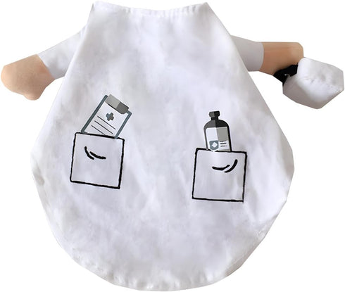 NACOCO Pet Doctor Costume for Dogs and Cats, Halloween Jeans Outfit Apparel (XS)